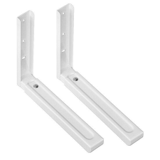 Nonbrand Mikrotartó konzol 220 x 310-480mm fehér (1 pár) 5230 tv állvány és fali konzol