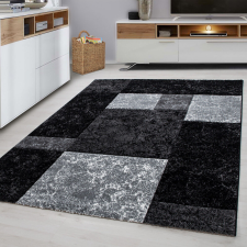 Nonbrand Modern Szőnyeg - Fekete-Szürke - 120x170 cm lakástextília