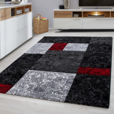 Nonbrand Modern Szőnyeg - Piros-Szürke - 120x170 cm lakástextília