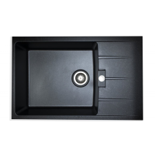 Nonbrand Mosogató Elefant Premium Roma Metallic fekete, 775x495 mm mosogatótálca