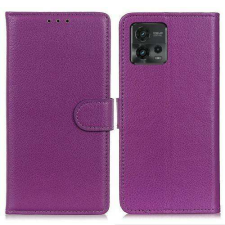 Nonbrand MOTOROLA Moto G72 (XT2255-1), WALLET notesz mobiltok, Lila tok és táska