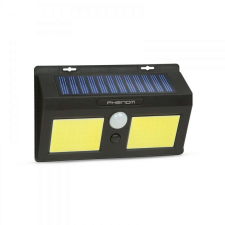 Nonbrand Mozgásérzékelős szolár reflektor - fali - COB LED kültéri világítás