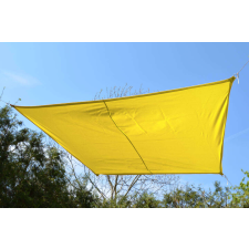 Nonbrand Négyszög Napvitorla 2,9x1,9x1,6x1,6m - sárga kerti bútor