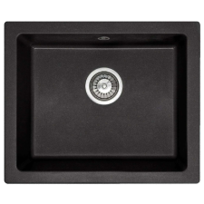 Nonbrand Nels gránit mosogató Fekete mosogatótálca