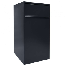 Nonbrand NEVADA Acél Csomagtároló Postaláda - 370x765x380 mm, Antracit postaláda