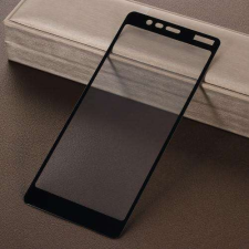 Nonbrand NOKIA 5.1, Üvegfólia, 0,33mm, Arc edge, FEKETE mobiltelefon kellék