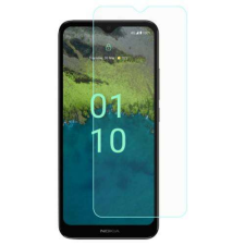 Nonbrand Nokia C110, Üvegfólia, 0,3mm vékony, 9H, Sík részre mobiltelefon kellék