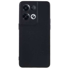 Nonbrand Oppo Reno8 Pro (Global) (CPH2357), Szilikon mobiltok, MATT, FEKETE tok és táska