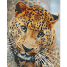 Nonbrand Pixel szett 9 normál alaplappal, színekkel, leopárd (809423) kreatív és készségfejlesztő