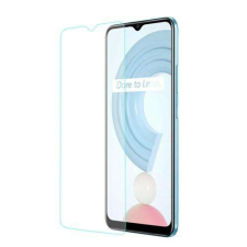 Nonbrand Realme C21, Üvegfólia, 0,3mm vékony, 9H, Sík részre mobiltelefon kellék