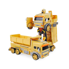 Nonbrand Robottá alakuló munkagép - távirányítós platós transformers elektronikus játék