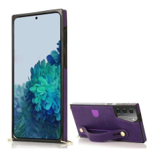 Nonbrand Samsung Galaxy S21 Plus 5G Szilikon Tok - Lila tok és táska