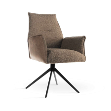 Nonbrand Sophia Szék Trüffel Pu / Fekete Láb bútor