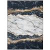 Nonbrand Szőnyeg ARLEN MARBLE1 fekete glamour glamour 160x220