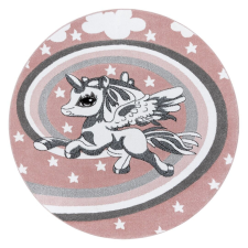 Nonbrand Szőnyeg kerek TINIES PONY púderrózsa r140 lakástextília