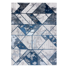Nonbrand Szőnyeg WELLI GEOMETRIC 2 szín kék 160x220 Hakano lakástextília