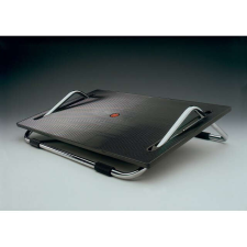 Nonbrand TWIN Ergonomic lábtámasz, fekete irodai lábtartó