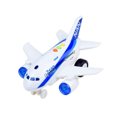 Nonbrand Utasszállító repülőgép fény- és hangeffektusokkal - 1:200 méretarányú helikopter és repülő
