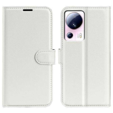 Nonbrand Xiaomi 13 Lite, Civi 2, WALLET notesz mobiltok, Fehér tok és táska