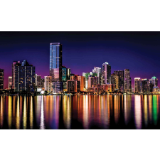 Nonbrand XL Fotótapéta - New York Éjszakai Panoráma - 4 Panel tapéta, díszléc és más dekoráció