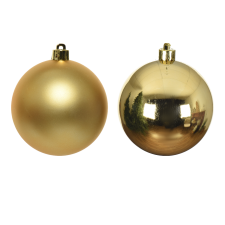 Norand KARÁCSONYFADÍSZ GÖMB SZETT ÜVEG 16 DB-OS ARANY karácsonyfadísz