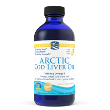 Nordic Naturals Arctic csukamájolaj (csukamájolaj) - Citrom, 237 ml vitamin és táplálékkiegészítő
