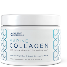Nordic Naturals - tengeri kollagén, eper, 150 g vitamin és táplálékkiegészítő