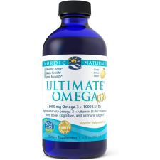 Nordic Naturals Ultimate Omega Xtra, 3400 mg, citrom, 237 ml vitamin és táplálékkiegészítő