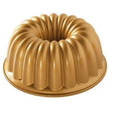 Nordic Ware Elegant kuglófforma 10 cup, arany (58677) sütés és főzés