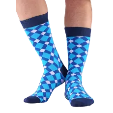 NORDKAMP Design Pepita zokni - fehér DP0102