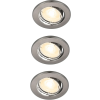 NORDLUX Canis beépített lámpa 3x3.1 W nikkel 49300155