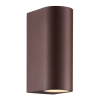NORDLUX Dion Double  rozsdabarna vízvédett kültéri fali lámpa (NOR-2518021009) GU10 1 izzós IP44