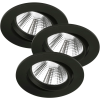 NORDLUX Fremont beépített lámpa 3x4.5 W fekete 47580103
