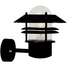 NORDLUX klasszikus kültéri fali lámpa blokhus  fekete nor25011003 kültéri világítás