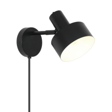 NORDLUX Matis  fekete fali lámpa (NOR-2512201003) E27 1 izzós IP20 világítás