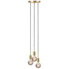 NORDLUX Paco függőlámpa 3x40 W sárgaréz 2112063035 világítás