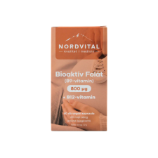 Nordvital b9(folát)-vitamin 800mcg kapszula 60 db vitamin és táplálékkiegészítő