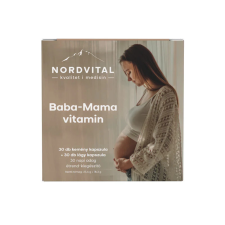  NORDVITAL BABA-MAMA vitamin 30+30 db kapszula vitamin és táplálékkiegészítő