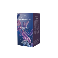 Nordvital Happy Belly Komplex 60 db vegán kapszula vitamin és táplálékkiegészítő
