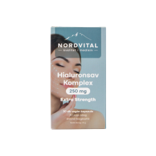 Nordvital hialuronsav komplex vegán kapszula 30 db gyógyhatású készítmény