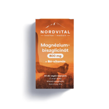  Nordvital Magnézium-biszglicinát 30 db kapszula vitamin és táplálékkiegészítő
