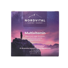 Nordvital multivitamin 30+30db kapszula 60 db vitamin és táplálékkiegészítő