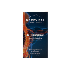 Nordvital Nordvital b-komplex vegán kapszula 60 db vitamin és táplálékkiegészítő