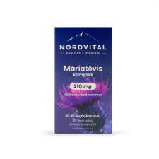 Nordvital Nordvital máriatövis komplex 210mg kapszula 60 db gyógyhatású készítmény