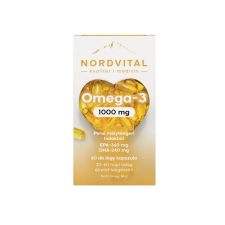 Nordvital omega-3 haolaj kapszula 60 db vitamin és táplálékkiegészítő