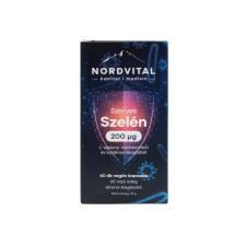 Nordvital szerves szelén vegán kapszula 60 db vitamin és táplálékkiegészítő