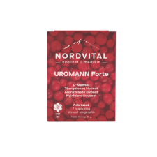 Nordvital uromann forte ivótasak 7 db gyógyhatású készítmény
