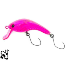  Nories Rush Bell 40 wobbler 40mm 3,1g (270) Clear Pink csali