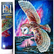  Norimpex gyémántfestés bagoly repülés 30x40cm kreatív és készségfejlesztő