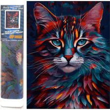 Norimpex Gyémántfestés Fókuszált Pillantás 30x40cm kreatív és készségfejlesztő